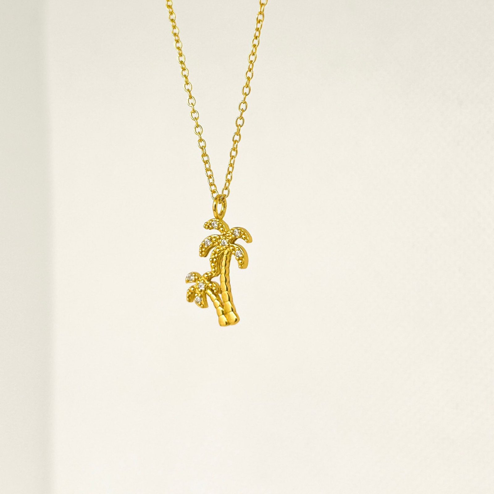 Collana in argento 925 - Palma tropicale | Confine Jewels