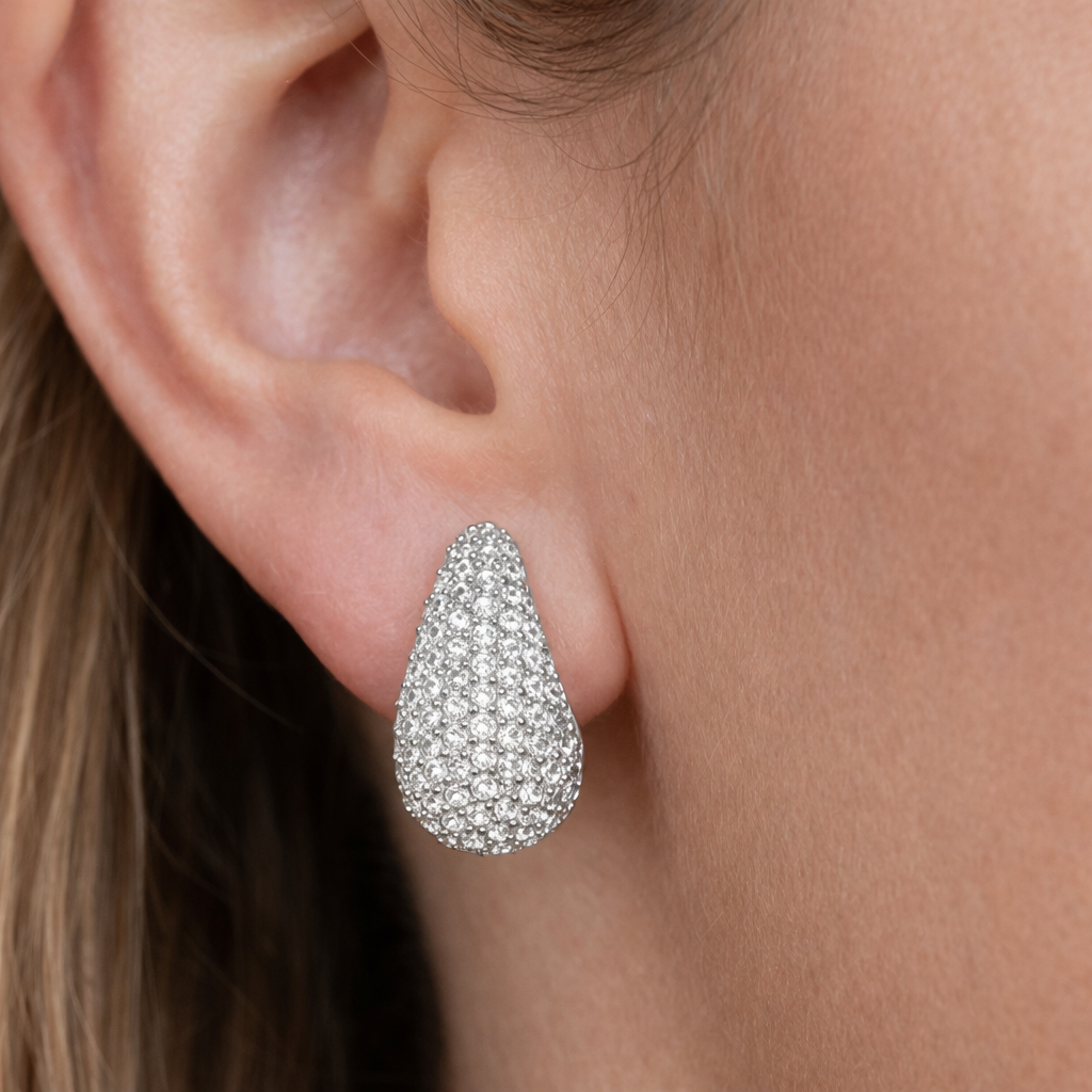 Orecchini a goccia argento 925