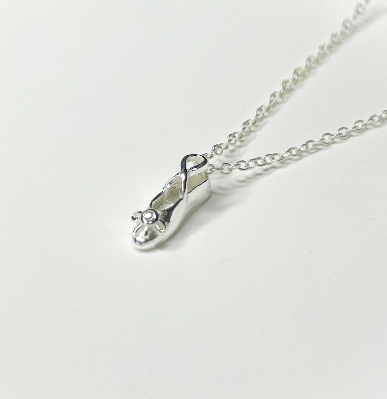 Collana ballerina argento 925 - immagine 2