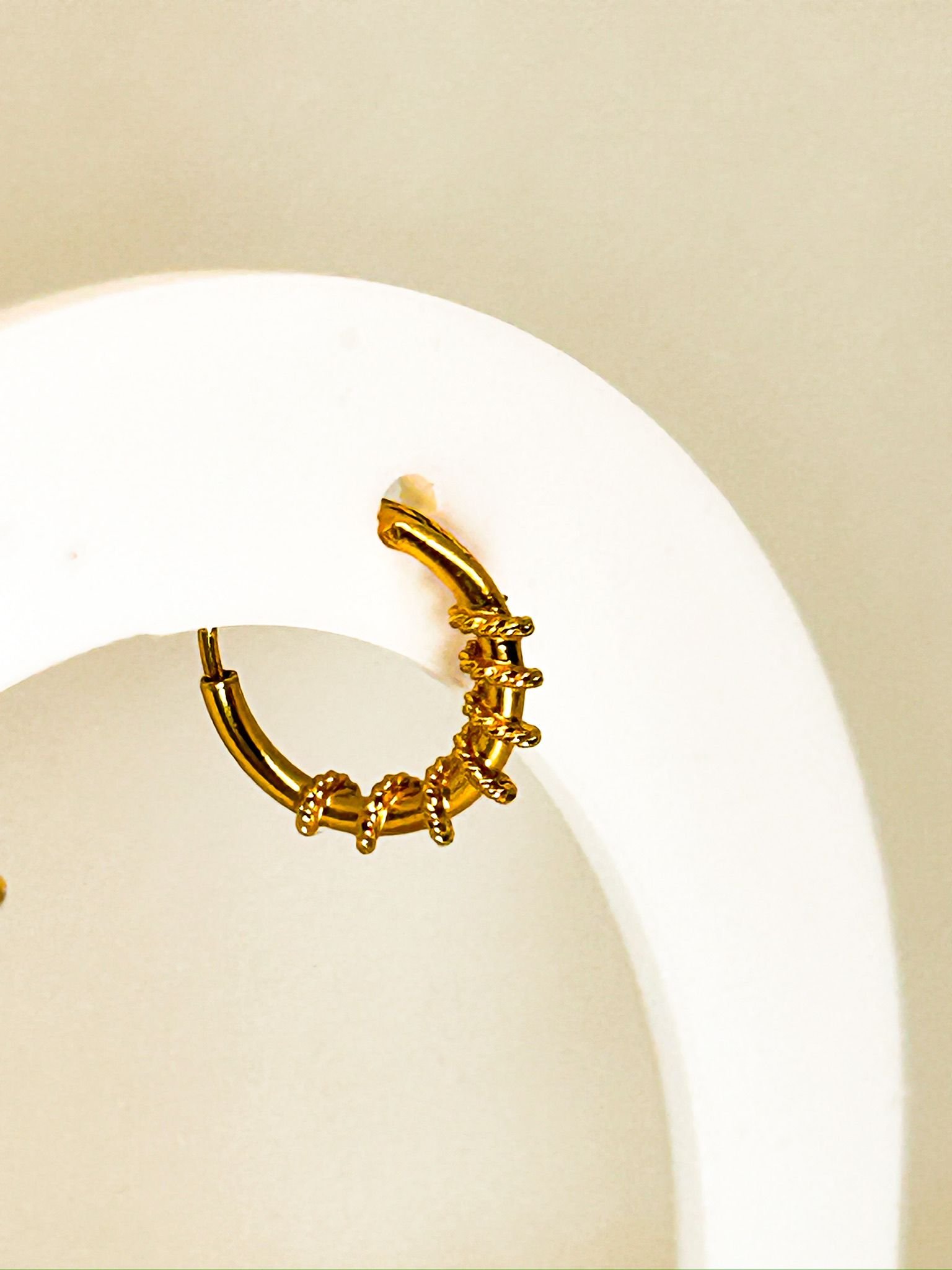 Orecchini mini secondo buco Argento 925 - immagine 2