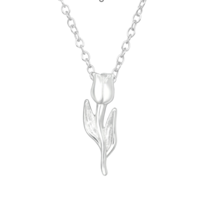 Collana pendente Tulipano argento 925