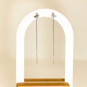 orecchini farfalla luce argento 925